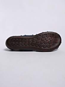 Sapatos Casuais de Denim de Cor Sólida para Mulheres, Sapatos Respiráveis e Antiderrapantes de Bico Redondo, Sapatos Planos Clássicos Vazados para Mulheres, Sapatos Casuais de Cano Baixo com Capuz de Cor Sólida, Sapatos Confortáveis para Mulheres, Sapatos para Uso Externo