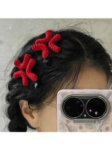Angry Dragonfly Design Gripper Hair Clips, Creative & Funny Duck Mouth Hair Accessories, Hair Clips For Side Hair