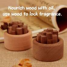 Wood Essential Oil Diffuser, Vintage Car Vents/Home Decor Fragrance Diffuser, Maplewood & Walnut