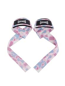 GOUNOD 1 Pair Adjustable Weight Lifting Wrist Straps Bodybuilding Powerlifting Strength Training Deadlifts Straps Gym Accessories - Multicolor - View 27