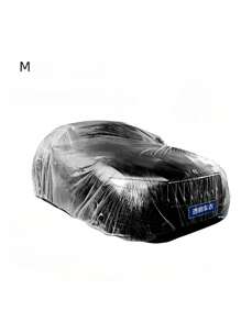 Disposable Car Cover, Transparent Car Cover, Dust Cover, Car Cover, PE Film Rain Cover, Disposable Car Cover
