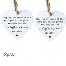 1pc/2pcs, May You Be Proud Of The Work You Do, The Person You Are, And The Difference You Make, Thank You Gift, Happy Retirement, Gift For Colleague, Gift For Team And Employees Room Decor Bedroom Decor Home Decor Wall Decor