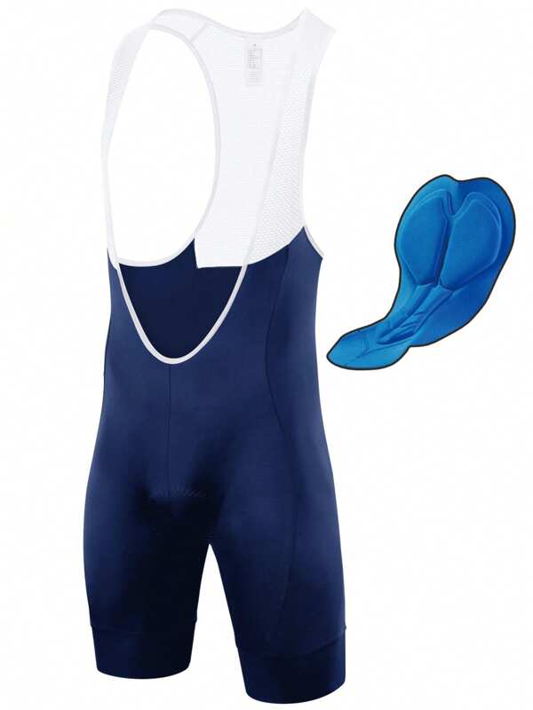 Qualicos Road Cycling Sports Men's Cycling Shoulder Shorts With Breathable And Soft 4D Cushion Cycling Shoulder Shorts, Suitable For Road Cycling, Outdoor Sports, Comfortable And Breathable, Suitable For Ergonomics