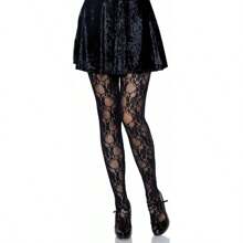 Medias vintage de encaje y rejilla para mujer de Leg Avenue