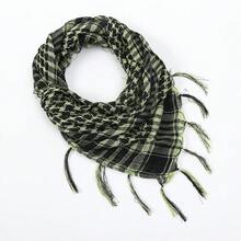 1pc Men's Tactical Desert Military Scarf, Arab Keffiyeh Scarf With Tassel Fringe - Tactical Scarf - View 19