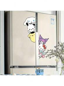 Sanrio Sanrio 500pcs Hello Kitty Sticker Rolls - Colorful Stamping Stickers For Scrapbooking, Gift Wrapping, Party Favors And DIY Crafts - Matte Finish, Reusable Sticker Rolls, Suitable For Home, Office And Commercial Use
