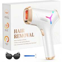 ZKMAGIC IPL Devices Hair Removal  With IGBT Technology, Painless Efficient Hair Removal Laser At Home For Women And Men, Face, Bikini Area, Body, White