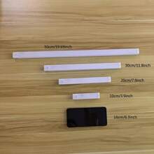 1pc LED Smart Motion Sensor Long Stick Nightlight, Ultra-Thin Wireless Cabinet Lamp, Wall Light, USB Rechargeable Magnetic Light, Suitable For Kitchen Cabinet, Staircase, Hallway, Wardrobe, Outdoor, Christmas, Thanksgiving Gift