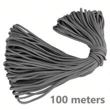 Dây dù Paracord 7 sợi nhiều màu, 10/50/100m/gói, Dây sinh tồn ngoài trời dùng cho cắm trại, lều trại, cứu hộ, đu dây, dây dù, vòng tay, đồ thủ công, dây thừng tự làm bền chắc - Dây dù - Xem 13