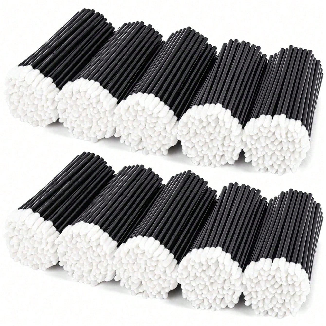 Piezas 50 Piezas Aplicador de Lápiz Labial Aplicador de Brillo Labial Aplicador de Maquillaje sin Pelusa Herramienta de Belleza