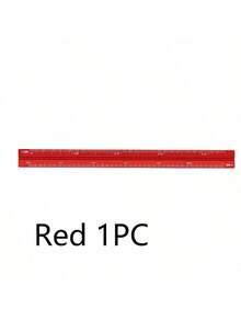 Regla triangular de aleación de aluminio para dibujo estudiantil, diseño de regla triangular de dibujo, decoración de dibujo, regla de escala de tamaño, suministros escolares, de vuelta a la escuela - Multicolor - Ver 9