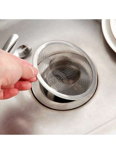 Ralo de Pia Inox Cozinha 7cm, Para Pia de Cozinha, Banheiro e Banheira