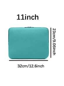 1 pieza Funda de laptop minimalista y elegante, cabe computadoras portátiles de 11"/13"/14"/15", tabletas