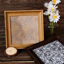 1/3/5/10pcs Customizable Slanted Edge Wooden Photo Frames, Vintage Frame, Fits 5"X 6" Photos, Tabletop Display, Home Decor, Lovely & Delicate. Personalized Gift, Couple Photo, Holiday/Birthday Gift.