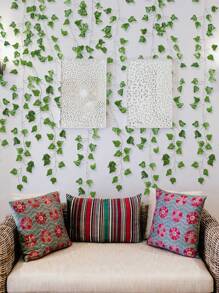 1/5/12pcs Beebel Ivy Garland 85Ft Strands Artificial Fake Ivy Leaves Greenery Leaves Hanging Vines Plant Leaves Garland Home Garden Poison Ivy Costume,Rose, Decorative Rose, Decorative Style, Garden Decor,Outdoor Plant,Gardening,Fake Flowers