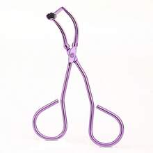 1pc Mini Detailed Eyelash Curler, Curls Lower Lashes At Outer Corner, Segmented Frameless Curling Assistant, Small Purple Eyelash Curler, Fits Eye Shape Naturally, Compact & Portable Shaping Tool, Suitable For Partial Lash Styling And Touch-Ups On-The-Go,Cheap,Stocking Stuffers,Makeup,Makeup Tools,Cheap Stuff,Gifts,Gifts For Women,Christmas Gifts - Purple - View 4
