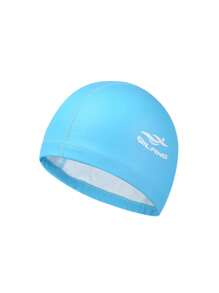 Set de 3 gorros de natación impermeables - Talla grande unisex - Protección de orejas, adecuado para cabello largo y rizado - Ideal para entrenamiento de adultos