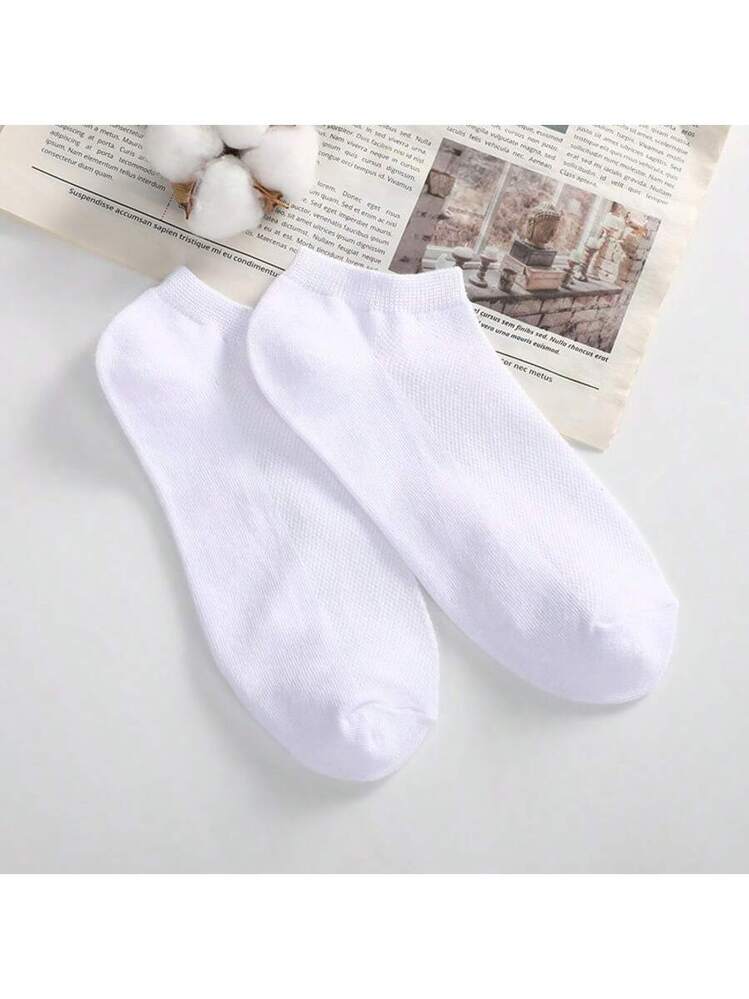 1/5/10/20 زوج من جوارب الرجال الضرورية للكاحل ، جو...