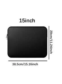 1 pieza Funda de laptop minimalista y elegante, cabe computadoras portátiles de 11"/13"/14"/15", tabletas