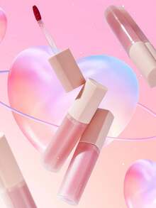 Heart Crush Bare Glaze Tint 升级版 02 Beamish，水基凝胶质地，超轻盈，不粘腻，半透明色，保湿丰盈效果，MLBB 色号，日常唇妆，渐变妆效，韩式妆容，3g/0.1oz。 - 02 Beamish - 查看 10