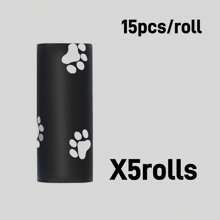 3/5 Rolls Of Pet Poop Bags 10 Rolls Of 150 Garbage Bags Plastic Garbage Bags Poop Bag Replacement Dog Poop Bag/Cleaning Bag