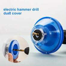 3pcs Dust-Free Drill Cover - Universal Anti-Dust Attachment For Power Drills & Wall Mounting (Easy Installation, Compact Design & No-Mess Home DIY)