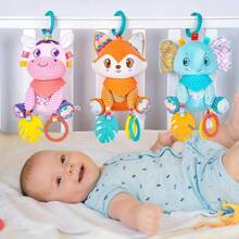 Baby Plush Toys, Stroller Toys With Sensory Details, Car Seat Toys, Crib Rattle Toys, Teethers, Squeaks, Sensory Toys For Newborns, Best Gifts, Many Styles To Choose From