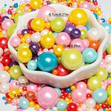 85g/150g 白色仿珍珠球蛋糕装饰，适用于婚礼生日派对 0.2/0.4/0.6/0.8cm 白色仿珍珠球蛋糕糖果巧克力饼干DIY装饰用品返校