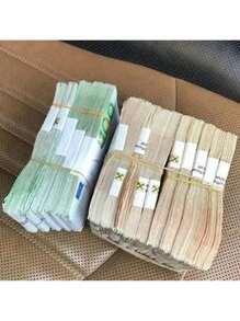 20 réplicas de papel de adereço com valor nominal de 100 euros, 20 peças de réplicas de papel de adereço com valor nominal de 100 euros de 11 cm x 6,2 cm, réplicas de papel de adereço com valor nominal de 100 euros, adequado para origami festivo, papel de adereço para atmosfera de festa, notas falsas, dia dos namorados 20 peças de papel de adereço para dinheiro com buquê de 11 cm x 6,2 cm.