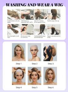 Parrucca lunga 26 pollici di colore blu scuro per donne, capelli sintetici lunghi e lisci tessuti a macchina con riga centrale, parrucca sintetica a onde naturali resistente al calore per uso quotidiano, feste, cosplay e tutti i giorni