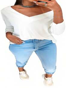 Women T-Shirts - Beige - View 3