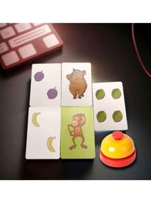 Careful Your Hand! Card Slap Reaction Game, Lively Multi-Player Game Suitable For Parties, Social Gatherings, Birthdays, Valentine's Day And New Year, Colorful Interactive Cards