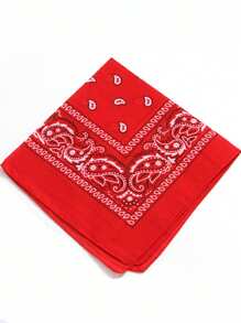 12 pièces Foulard/Châle/Bandana unisexe à motif cachemire imprimé, style pop hip hop . Convient pour les voyages, les fêtes et les concerts pour hommes et femmes