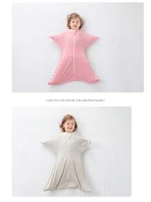 1 sac de dormit pentru bebeluși din bumbac pur, pătură de spital pentru nou-născuți, înfășat respirabil pentru toate anotimpurile, anti-tresare