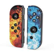 Manette de jeu sans fil compatible avec Switch/OLED, joystick pour Switch prenant en charge le réveil et la détection de mouvement 6 axes