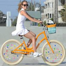 1 Pack Assorted Color Bicycle Spoke Beads Decorations