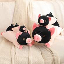 Plush Realistic Mini Pig Stuffed Animal Doll, Cute Pig Plush Doll For Kids, Comforting Pillow & Birthday Gift For Girls