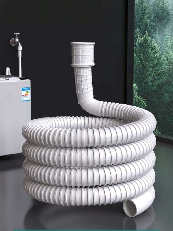 Multifunktionales weiches Plastikrohr, universale Klimaanlage Ablaufrohr Verlängerung, duale Verwendung zum Bewässern & alter Waschmaschine Wasserschlauch