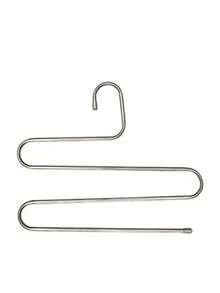 1 cái Giá treo quần hình chữ S nhiều lớp bằng thép không gỉ, đa năng đựng quần áo, khăn tắm, thắt lưng - Giá treo quần bằng thép không gỉ - Xem 10