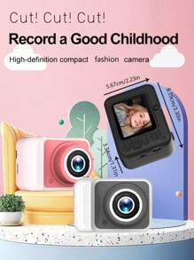 高清时尚摄像机，双摄像头，多种滤镜功能，多种表情模式的卡通相机