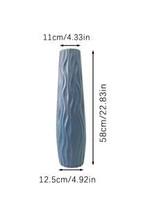 1pc Large Modern Floor Standing Vase For Home Decoration - Lightweight Plastic Decorative Vas Room Decor, Room Decor Aesthetic, Room Decor For Teen Girls, Aesthetic Room Decor