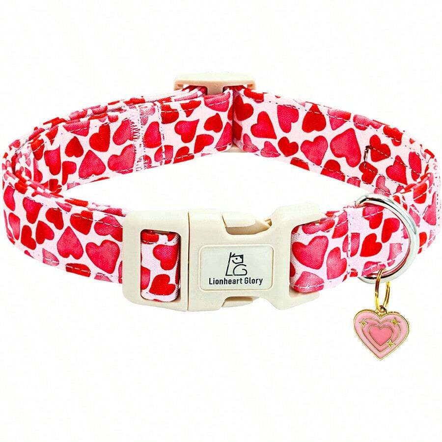 Collar para perros Lionheart Glory, lindo collar suave y ajustable para perros grandes, regalo para mascotas