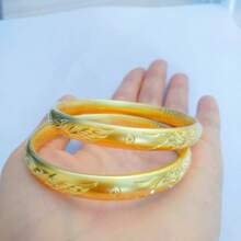 1 pulseira requintada feita à mão com escultura de dragão e fênix, elegante para uso diário e presente para mulheres