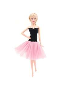 Doll Dress Closet Doll Exquisite Cute Ballet Tutu Skirt, Multi-Color, Suitable For Performance, Afternoon Activities, Etc. (Doll Not Included)