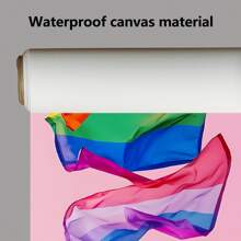 1 Piece,Pride Day LGBT Flag Photography, Modern Frameless Art Decoration Painting, Printed Posters Mural, Waterproof Canvas,Suitable For Home, Office, Bedroom, Living Room, Study, Bathroom, Bar, Wall Arts And Home Decoration, Is An Ideal Holiday Gift