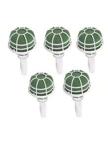 Ramo de flores artificiales grandes con soporte de asa para decoración floral de boda, tallo de espuma para arreglos florales