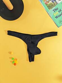 3 pezzi/set Perizoma sottile, traspirante e sexy in seta bianco/nero/grigio per uomo, biancheria intima erotica comoda