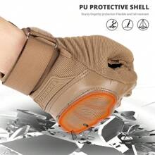 1Pc Rękawice motocyklowe Oddychające Odporne na Zużycie Taktyczne Rękawice z Pełnymi Palcami Jazda Motocyklowa Antyprzecięciowe Odporne Na Wstrząsy Motocross Sporty Na Zewnątrz Fitness Rękawice Rowerowe Akcesoria Rowerowe