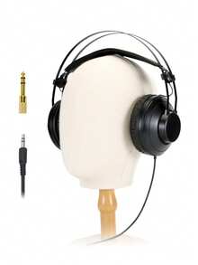 Professional Studio Recording Headphones Audio Headset Wired 3.5mm Hifi Monitor Headphones For Computer Music DJ