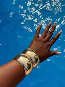 1 Bracciale di stile alla moda e ampio, gioielleria di lusso, accessori di alta gamma, design unico